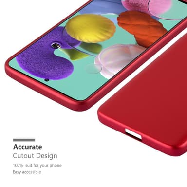 Skal Samsung Galaxy A51 4G / M40s Fodral Case (Röd)