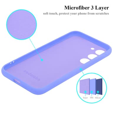 Samsung Galaxy S23 Skal Fodral Case (Lila)