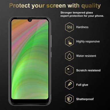 Motorola MOTO E6 PLUS Skyddsglas Skyddsfilm Skärmskydd