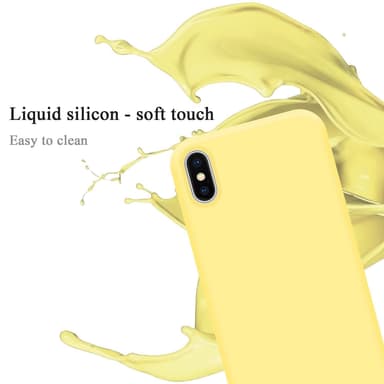 iPhone X / XS Skal Fodral Case (Gul)