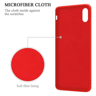 Skal iPhone XR Fodral Case (Röd)