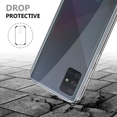 Skal Samsung Galaxy A71 4G Fodral Case (Transparent)