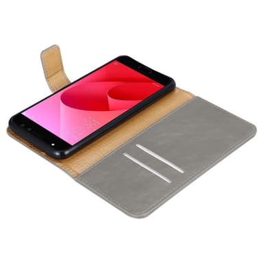 Asus ZenFone 4 Selfie PRO Plånboksfodral Skal (Brun)