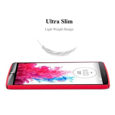LG G3 Skal Fodral Case (Röd)