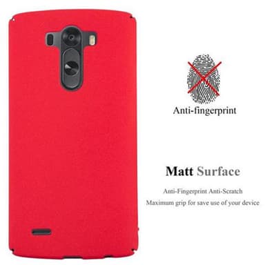 LG G3 Skal Fodral Case (Röd)