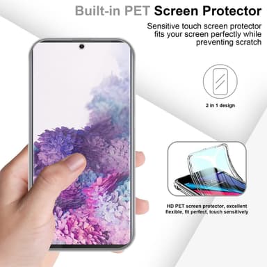 Skal Samsung Galaxy A71 4G Fodral Case (Transparent)