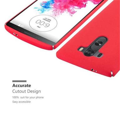 LG G3 Skal Fodral Case (Röd)
