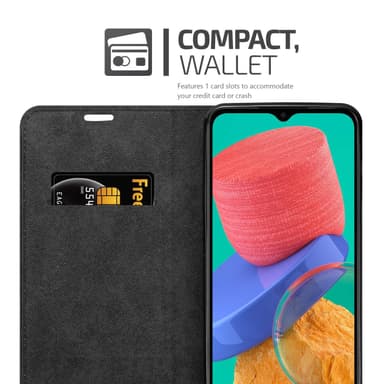 Samsung Galaxy M33 5G Skal Fodral Case (Brun)