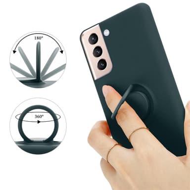 Skal Samsung Galaxy S21 PLUS Fodral Case (Grön)