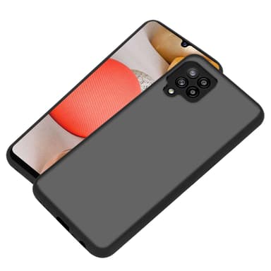 Samsung Galaxy A42 4G Skal Fodral Case (Svart)