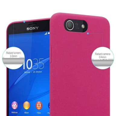 Sony Xperia Z3 COMPACT Skal Fodral Case (Rosa)