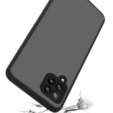 Samsung Galaxy A42 4G Skal Fodral Case (Svart)