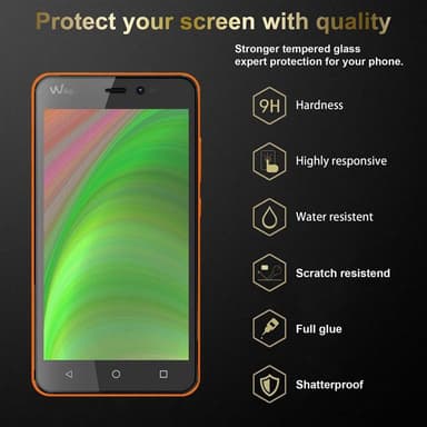WIKO FREDDY Skyddsglas Skyddsfilm Skärmskydd