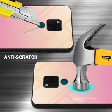 Huawei MATE 20 Skal Fodral Case (Svart)