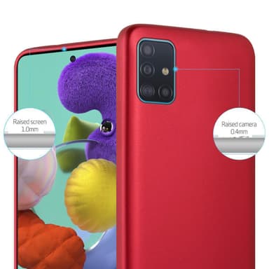 Skal Samsung Galaxy A51 4G / M40s Fodral Case (Röd)