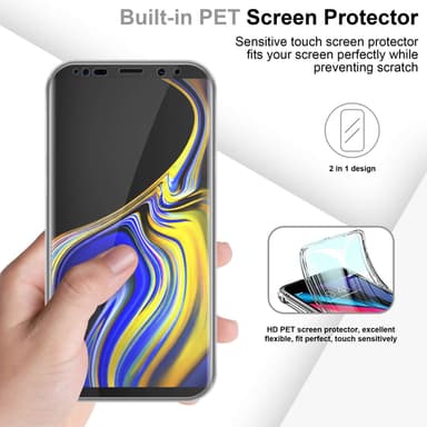 Skal Samsung Galaxy NOTE 9 Fodral Case (Genomskinlig)