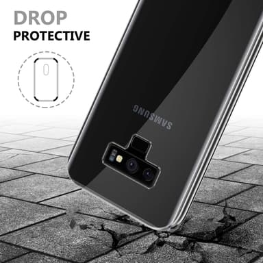 Skal Samsung Galaxy NOTE 9 Fodral Case (Genomskinlig)