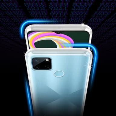 Realme C21Y / C25Y Skal Fodral Case (Transparent)