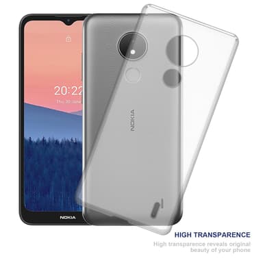 Nokia C21 Skal Fodral Case (Transparent)