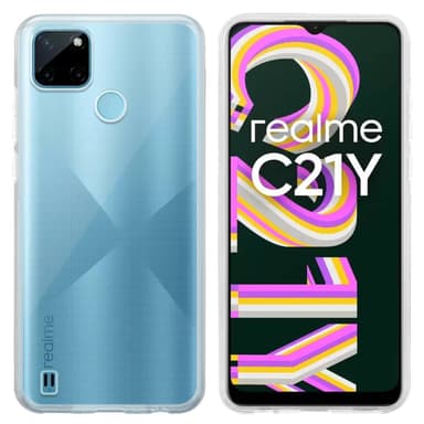 Realme C21Y / C25Y Skal Fodral Case (Transparent)