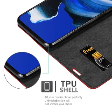 Oppo Reno2 Z Skal Fodral Case (Röd)
