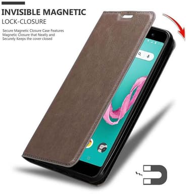 WIKO LENNY 5 Skal Fodral Case (Brun)
