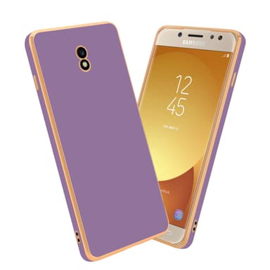 Samsung Galaxy J7 2017 Skal Fodral Case (Lila)