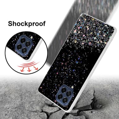 Samsung Galaxy M53 5G Skal Fodral Case (Svart)