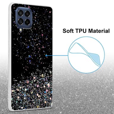 Samsung Galaxy M53 5G Skal Fodral Case (Svart)