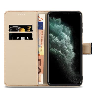 iPhone 11 PRO MAX Plånboksfodral Skal (Svart)