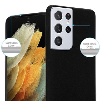 Skal Samsung Galaxy S21 ULTRA Fodral Case (Svart)