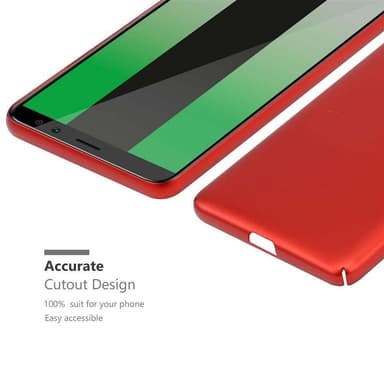 Huawei MATE 10 LITE Skal Fodral Case (Röd)
