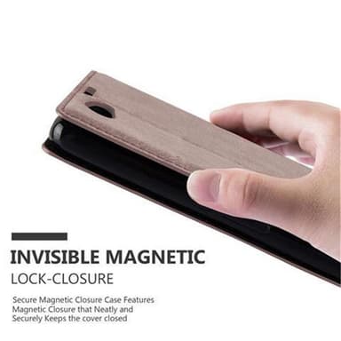 Sony Xperia Z1 COMPACT Skal Fodral Case (Brun)