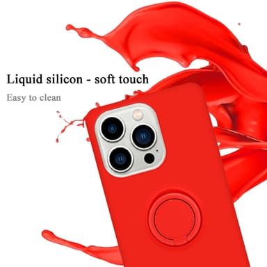 Skal iPhone 14 PRO Fodral Case (Röd)