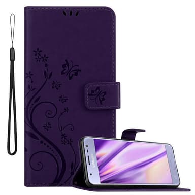 Samsung Galaxy J3 2017 Plånboksfodral Skal (Lila)