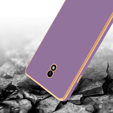 Samsung Galaxy J7 2017 Skal Fodral Case (Lila)
