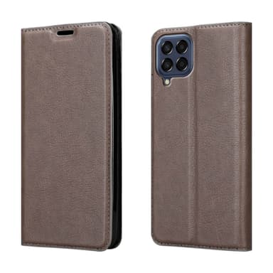 Samsung Galaxy M33 5G Skal Fodral Case (Brun)