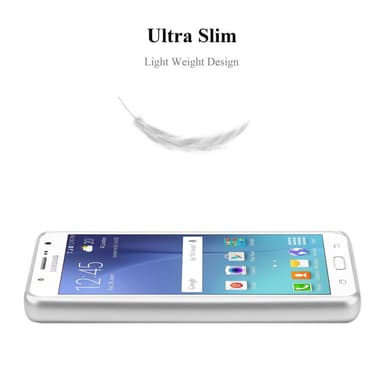 Skal Samsung Galaxy J7 2015 Fodral Case (Silver)