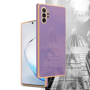 Samsung Galaxy NOTE 10 PLUS Skal Fodral Case (Lila)