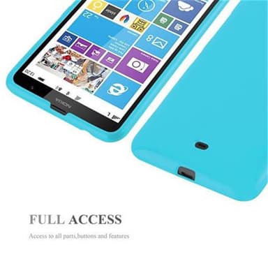 Nokia Lumia 1320 Skal Fodral Case (Blå)