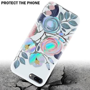 iPhone 7 PLUS / 7S PLUS / 8 PLUS Fodral Skal Blommor