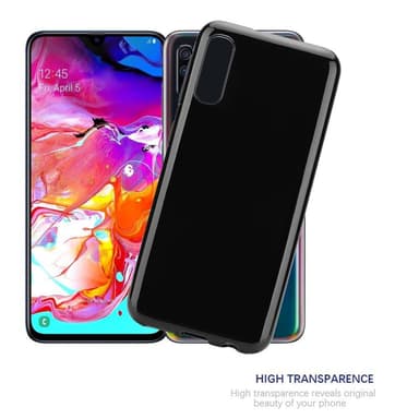 Samsung Galaxy A70 / A70s Skal Fodral Case (Svart)