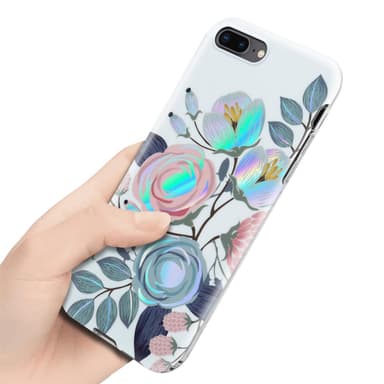 iPhone 7 PLUS / 7S PLUS / 8 PLUS Fodral Skal Blommor