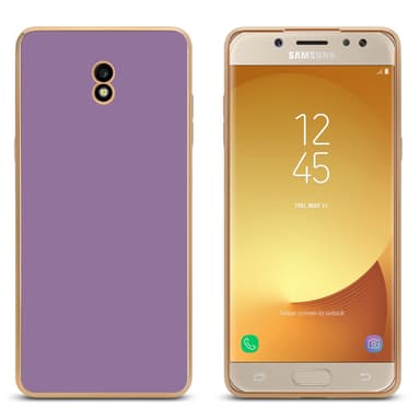 Samsung Galaxy J7 2017 Skal Fodral Case (Lila)