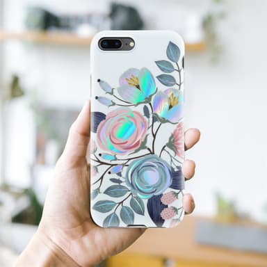 iPhone 7 PLUS / 7S PLUS / 8 PLUS Fodral Skal Blommor
