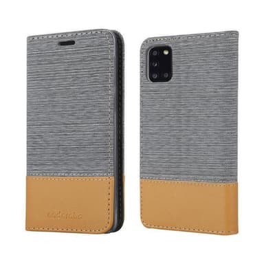 Samsung Galaxy A31 Plånboksfodral Skal (Grå)