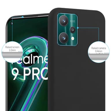 Skal Realme 9 4G / 9 PRO+ Fodral Case (Svart)