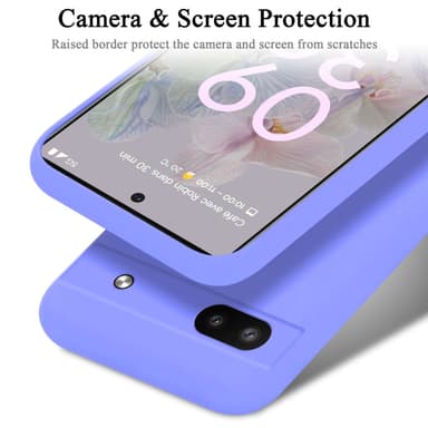 Google PIXEL 6A Skal Fodral Case (Lila)