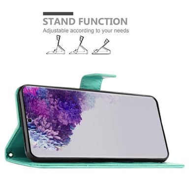 Samsung Galaxy S20 ULTRA Plånboksfodral Skal (Turkos)