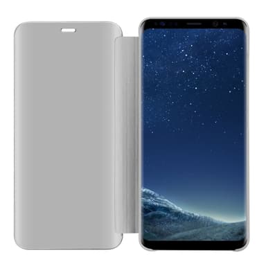 Samsung Galaxy S8 Plånboksfodral Skal (Silver)